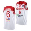 cedi osman turkey fiba eurobasket 2022 white home jersey scaled