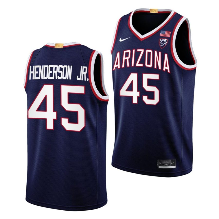 cedric henderson jr. arizona wildcats limited basketball 2022 23 jersey scaled