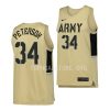 charlie peterson army black knights replica basketball gold jersey scaled