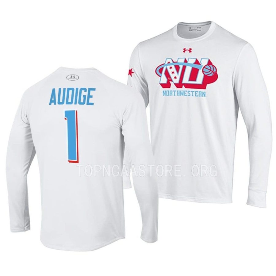 chase audige long sleeve chicago's own white t shirts scaled