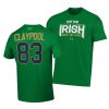 chase claypool performance for the irish green t shirts scaled