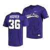 chase hoover tcu horned frogs 2023 big 12 baseball champions menfull button jersey scaled