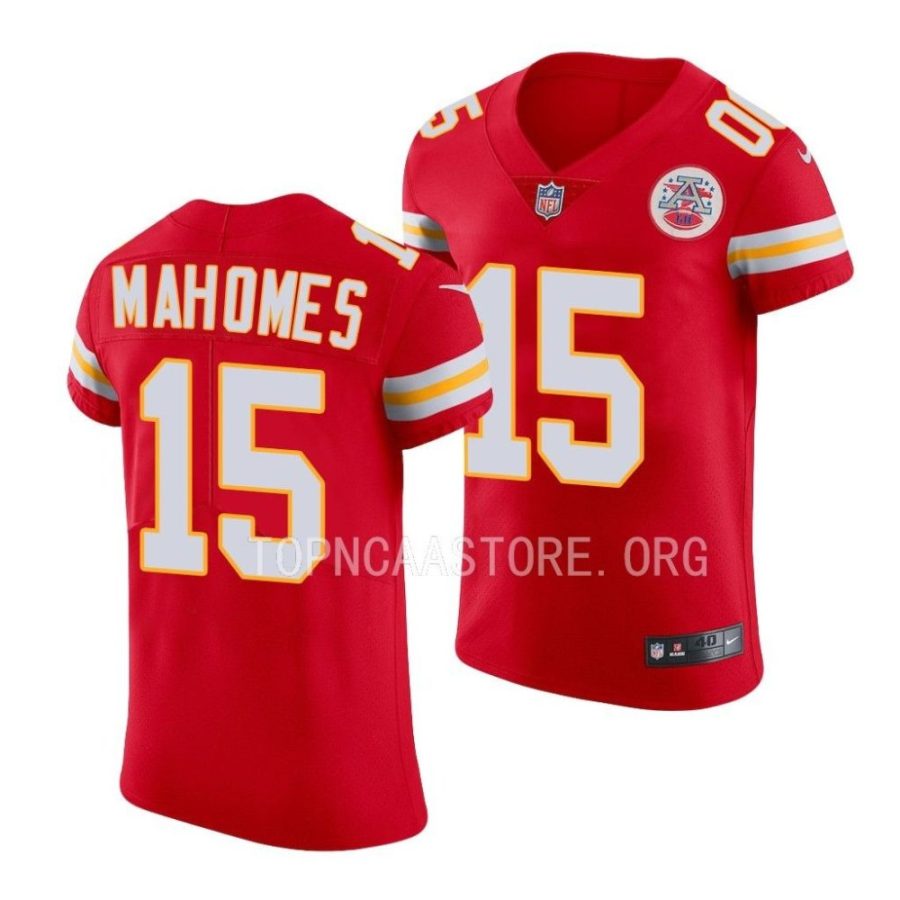 chiefs patrick mahomes red vapor elite jersey scaled