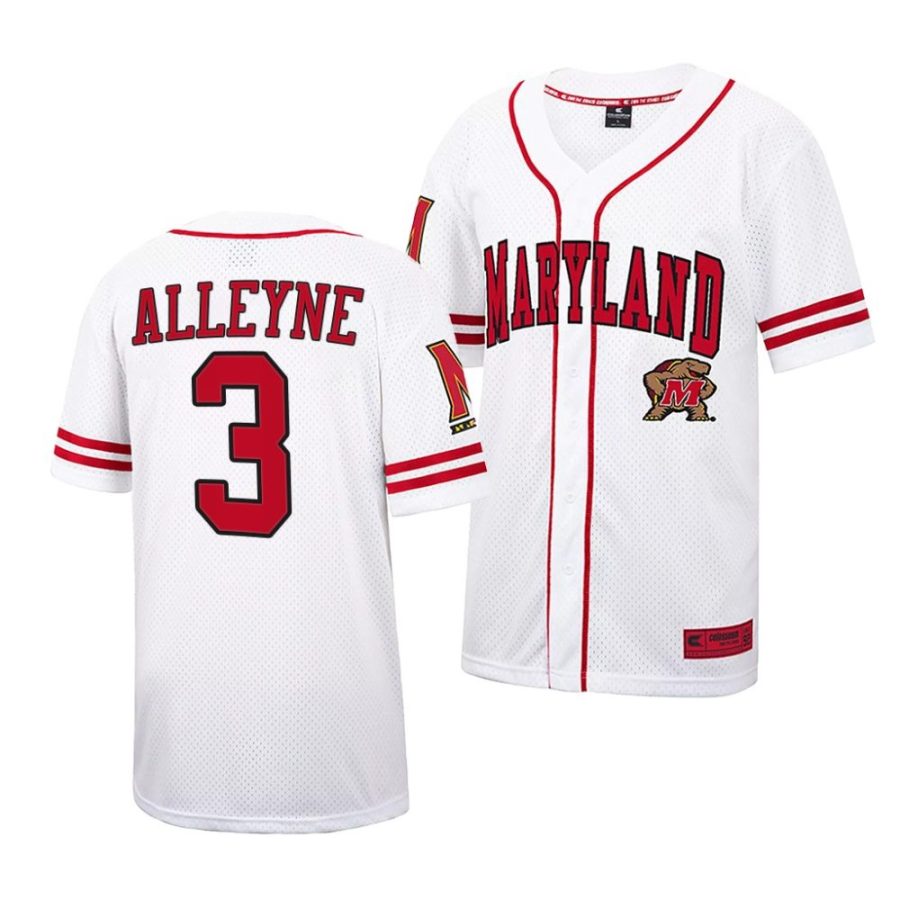 chris alleyne maryland terrapins 2022college baseball menretro jersey scaled