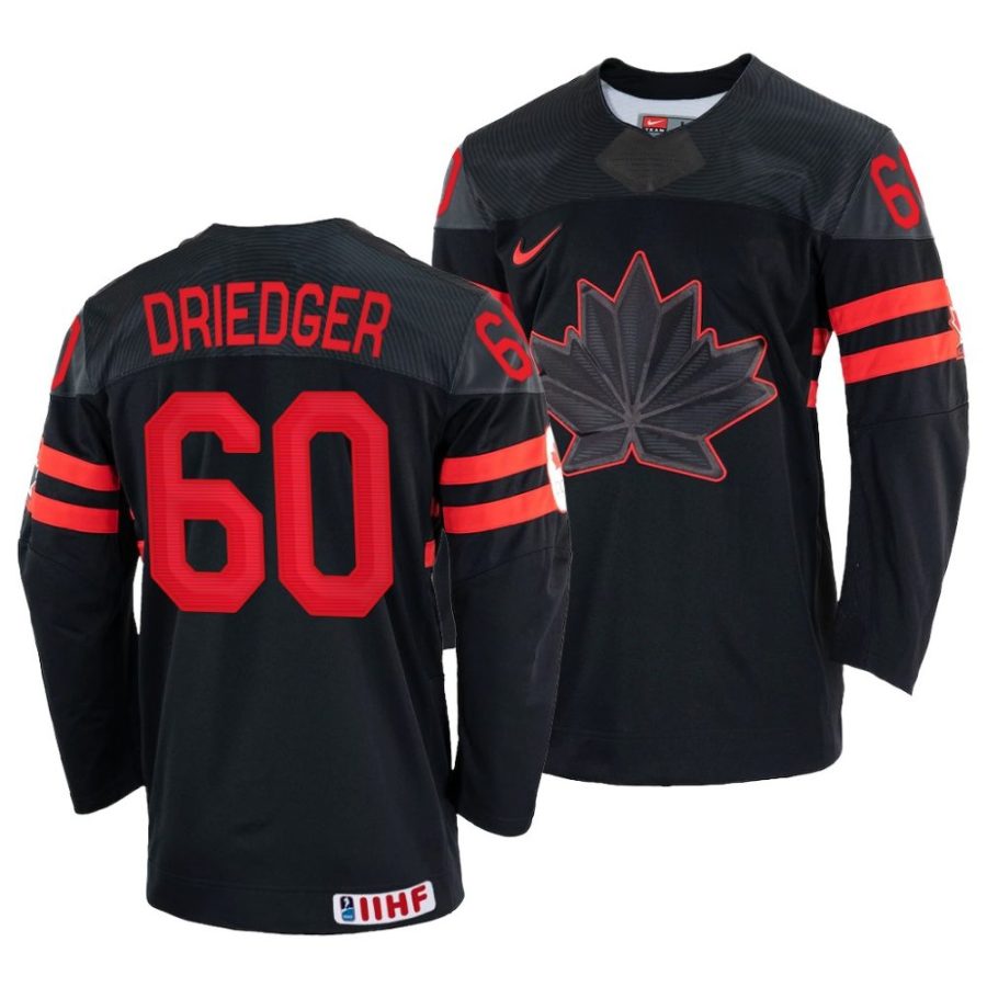 chris driedger replica 2022 iihf world championship black jersey scaled