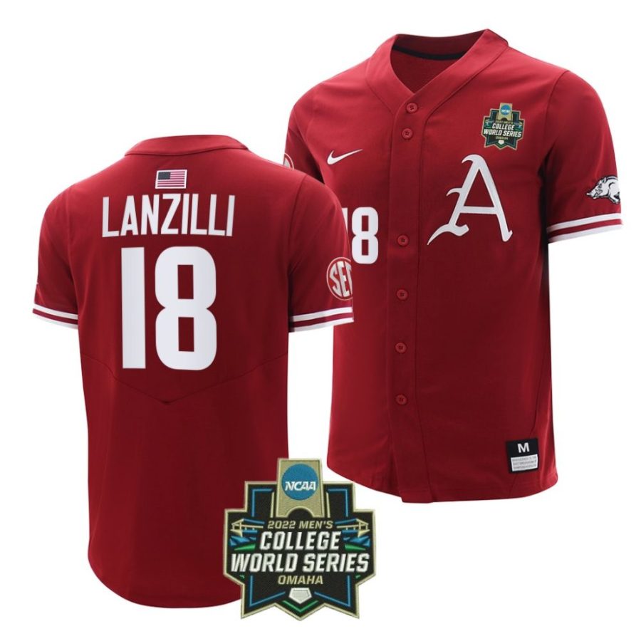 chris lanzilli stanford cardinal 2022 college world series menreplica jersey scaled