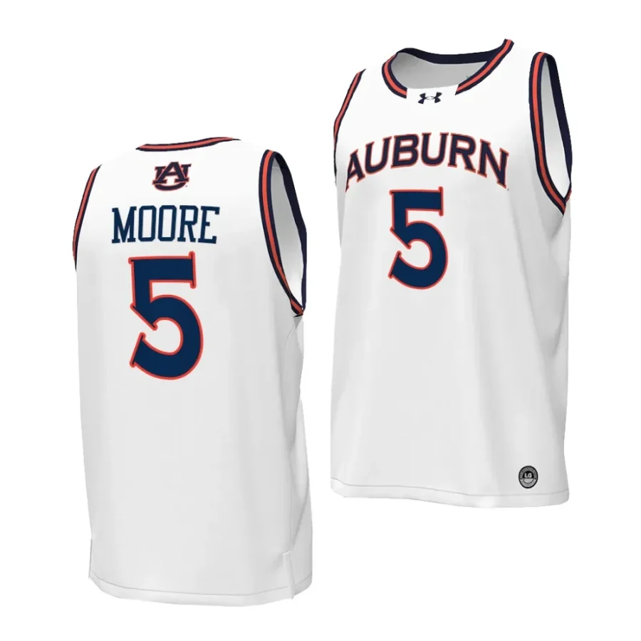 chris moore white replica basketball 2023 24 jersey scaled