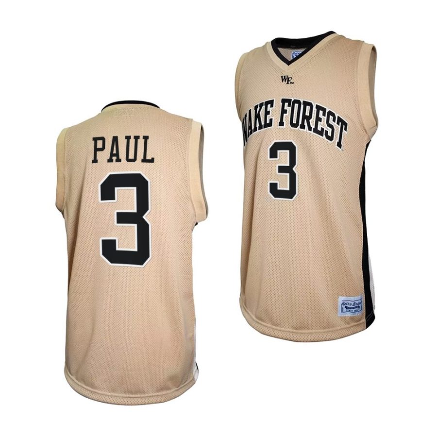 chris paul gold retro basketball jersey scaled