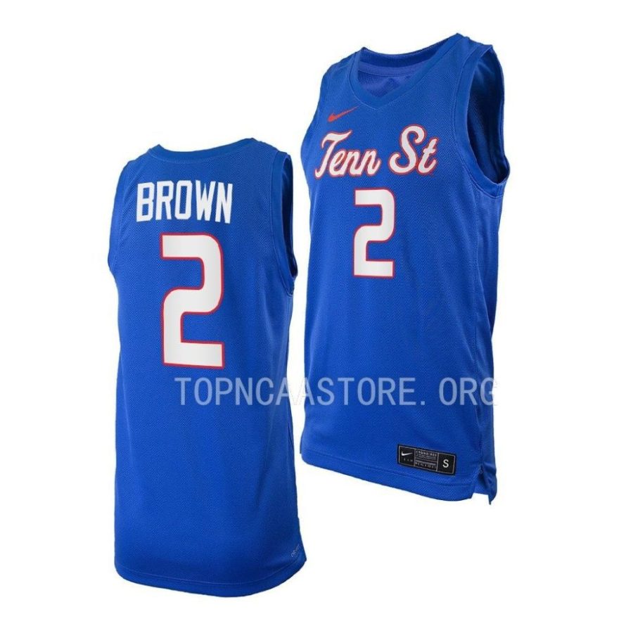 christian brown tennessee state tigers college basketball 2022 23 jersey scaled