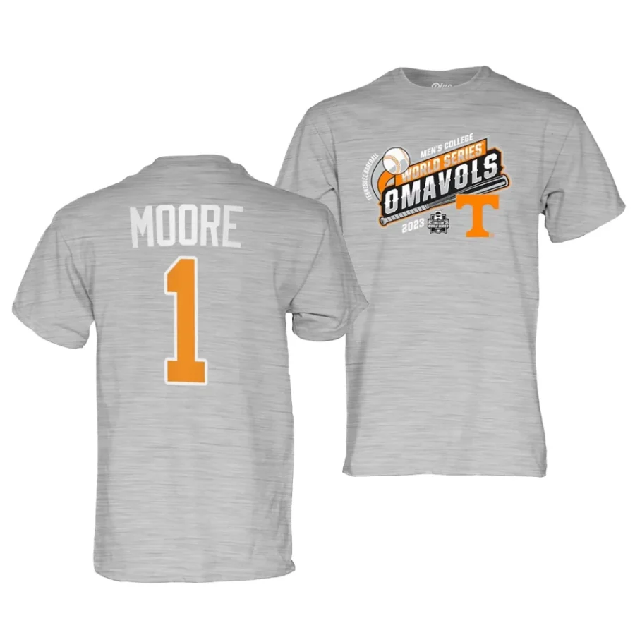 christian moore gray 2023 college world series ncaa baseball t shirts scaled