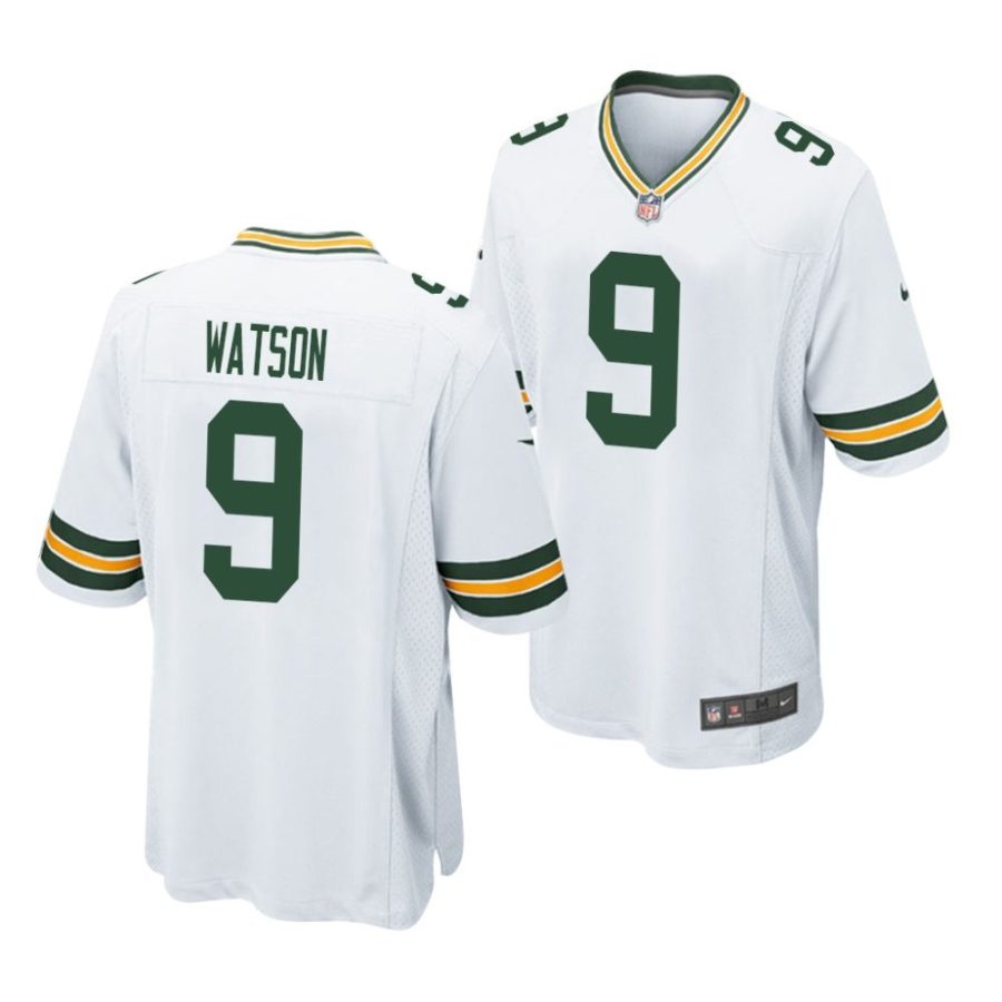 christian watson green bay packers 2022 nfl draft game men white jersey scaled