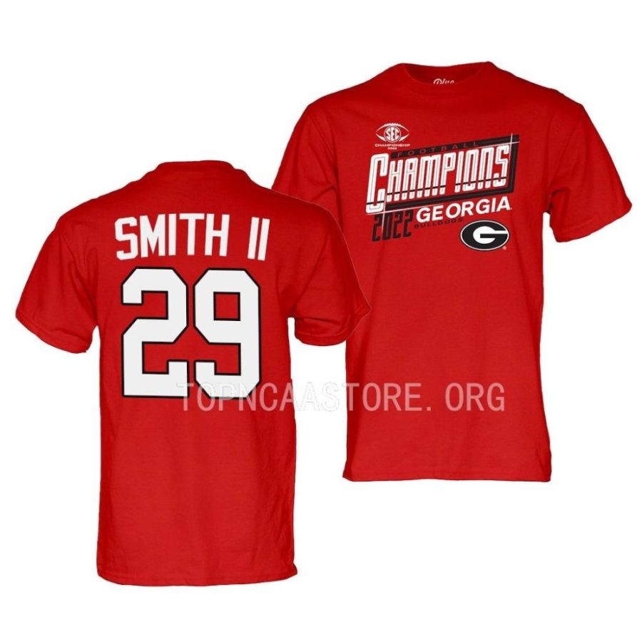 christopher smith locker room 2022 sec champions red t shirts scaled