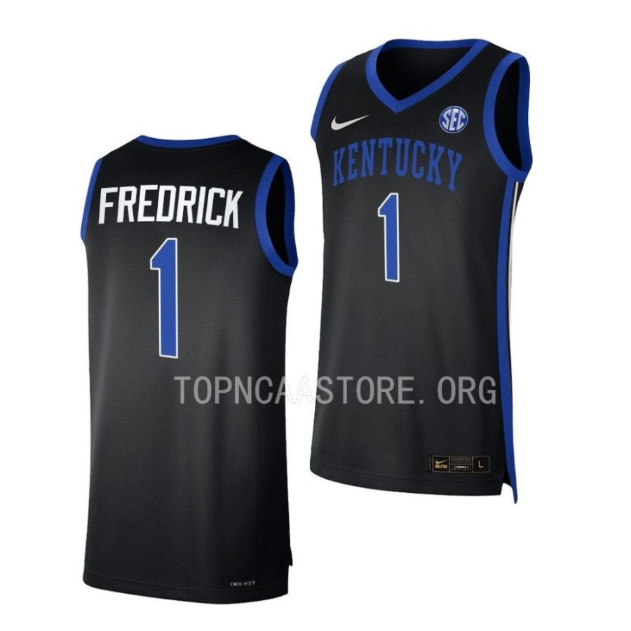 cj fredrick kentucky wildcats 2022 23college basketball replicablack jersey scaled