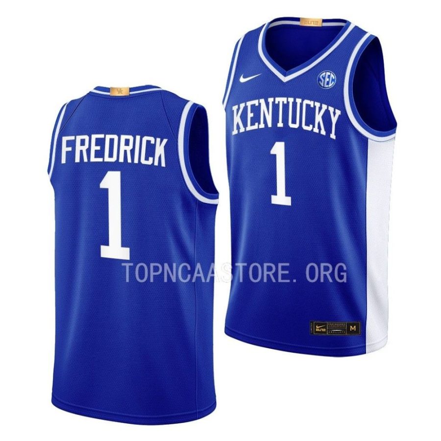 cj fredrick kentucky wildcats 2022 23throwback basketball go big blueroyal jersey scaled