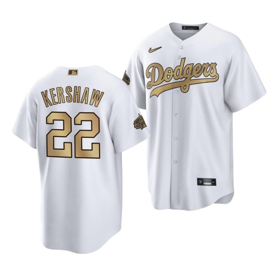 clayton kershaw dodgers 2022 mlb all star game men'sreplica jersey scaled