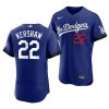 clayton kershaw dodgers 2022city connect men'sauthentic jersey scaled