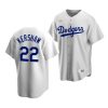 clayton kershaw dodgers 2022cooperstown collection men'shome jersey scaled