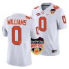 clemson tigers antonio williams white 2022 orange bowl college football jersey scaled