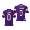 clemson tigers barrett carter youth purple nil player jersey scaled