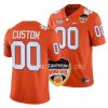 clemson tigers custom orange 2022 orange bowl college football jersey scaled