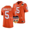 clemson tigers dj uiagalelei orange 2022 orange bowl college football jersey scaled