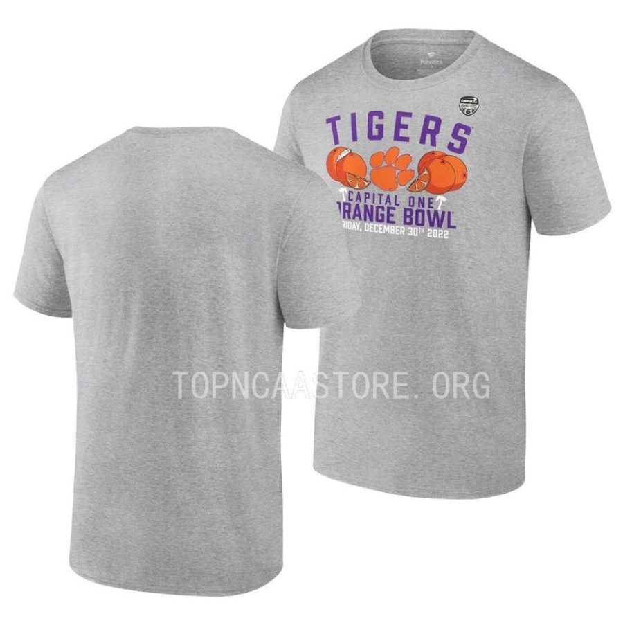 clemson tigers gray 2022 orange bowl gameday stadium men t shirt scaled