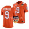 clemson tigers r.j. mickens orange 2022 orange bowl college football jersey scaled