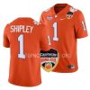 clemson tigers will shipley orange 2022 orange bowl college football jersey scaled