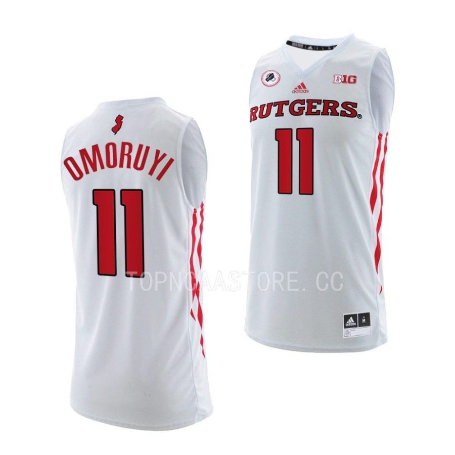 clifford omoruyi rutgers scarlet knights swingman basketball 2022 23 jersey scaled