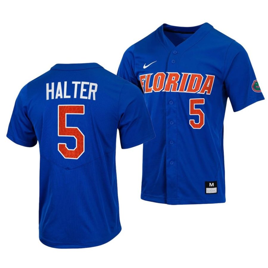 colby halter florida gators 2022college baseball menfull button jersey scaled