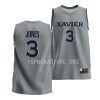 colby jones xavier musketeers college basketball gray jersey scaled