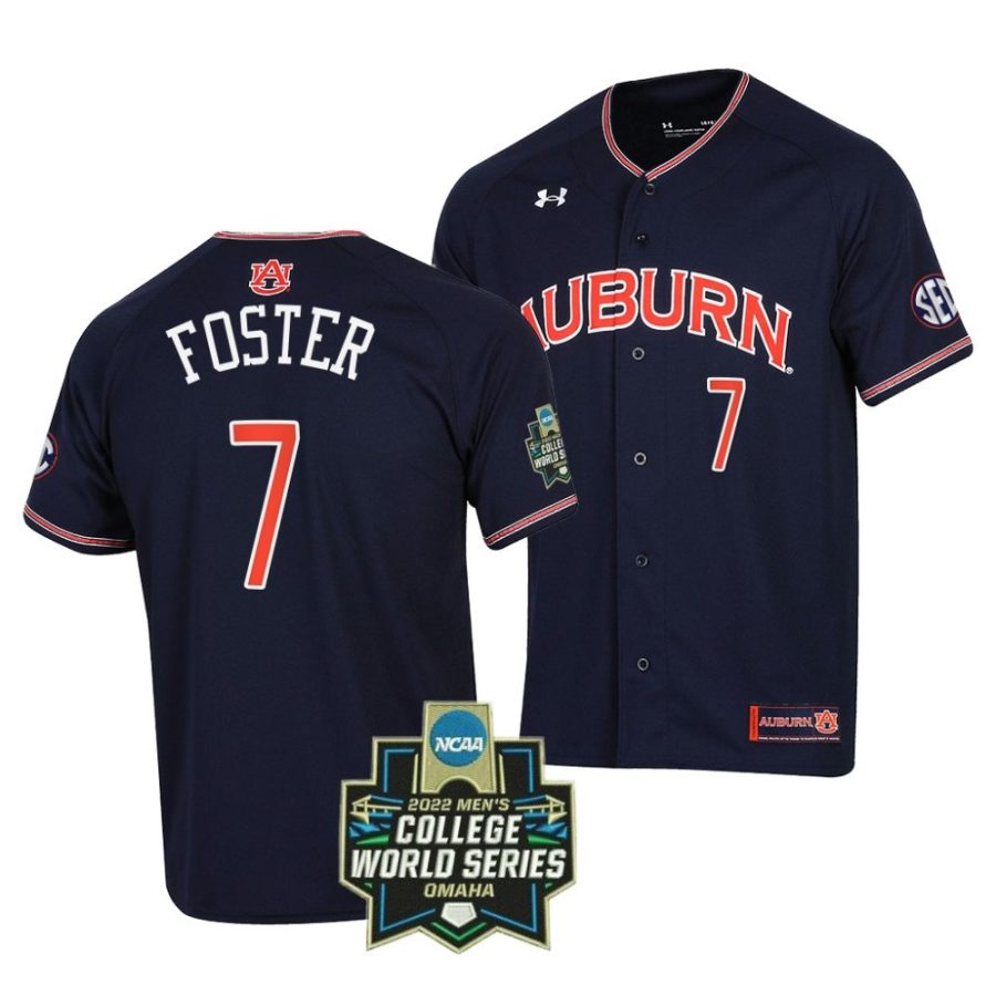 cole foster auburn tigers 2022 world series menbaseball jersey scaled