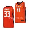 coleman hawkins illinois fighting illini replica basketball orange jersey scaled