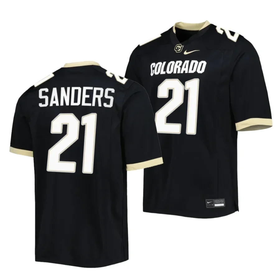 colorado buffaloes shilo sanders black untouchable football replica jersey scaled