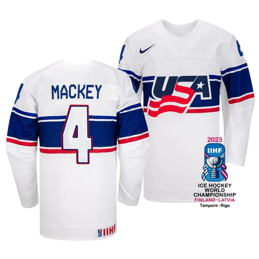 connor mackey white 2023 iihf world championship usa home jersey scaled