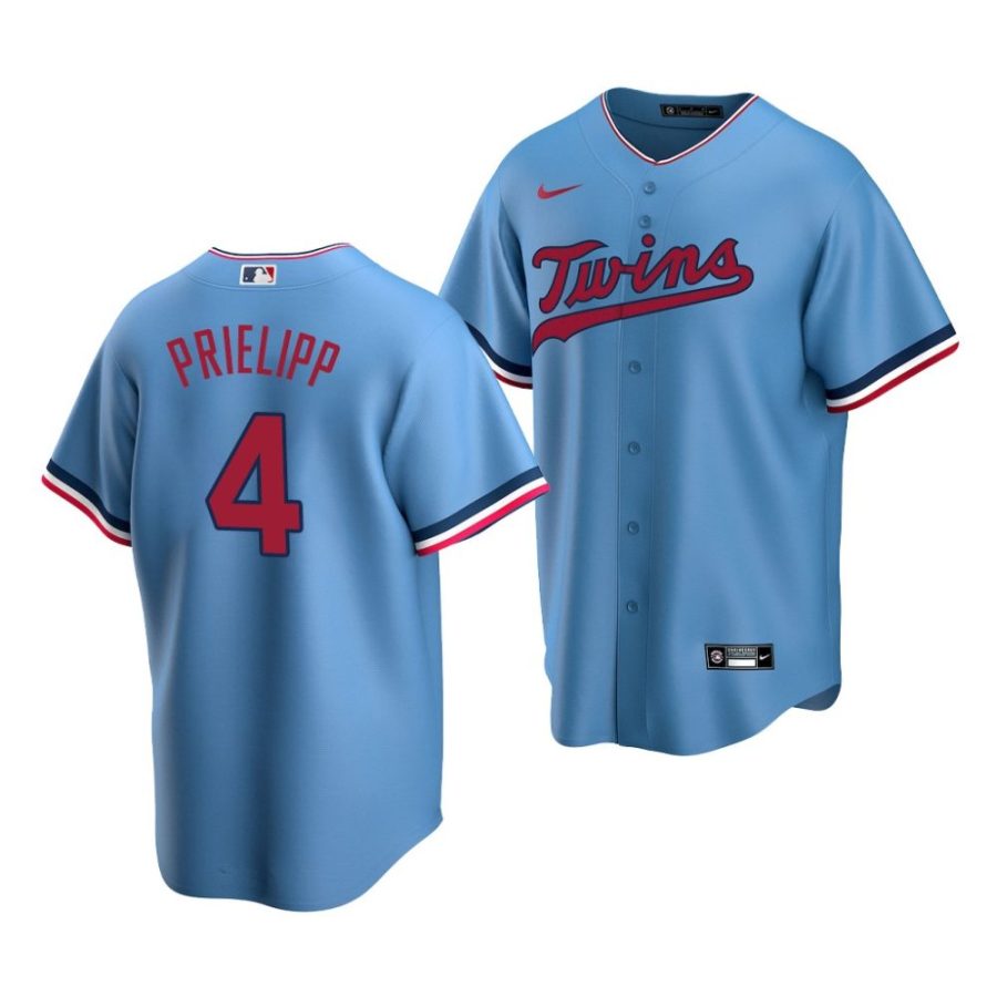 connor prielipp twins alternate 2022 mlb draft replica blue jersey scaled