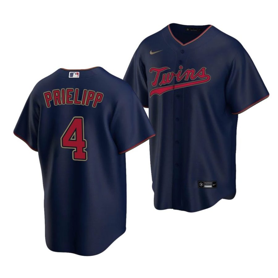 connor prielipp twins alternate 2022 mlb draft replica navy jersey scaled