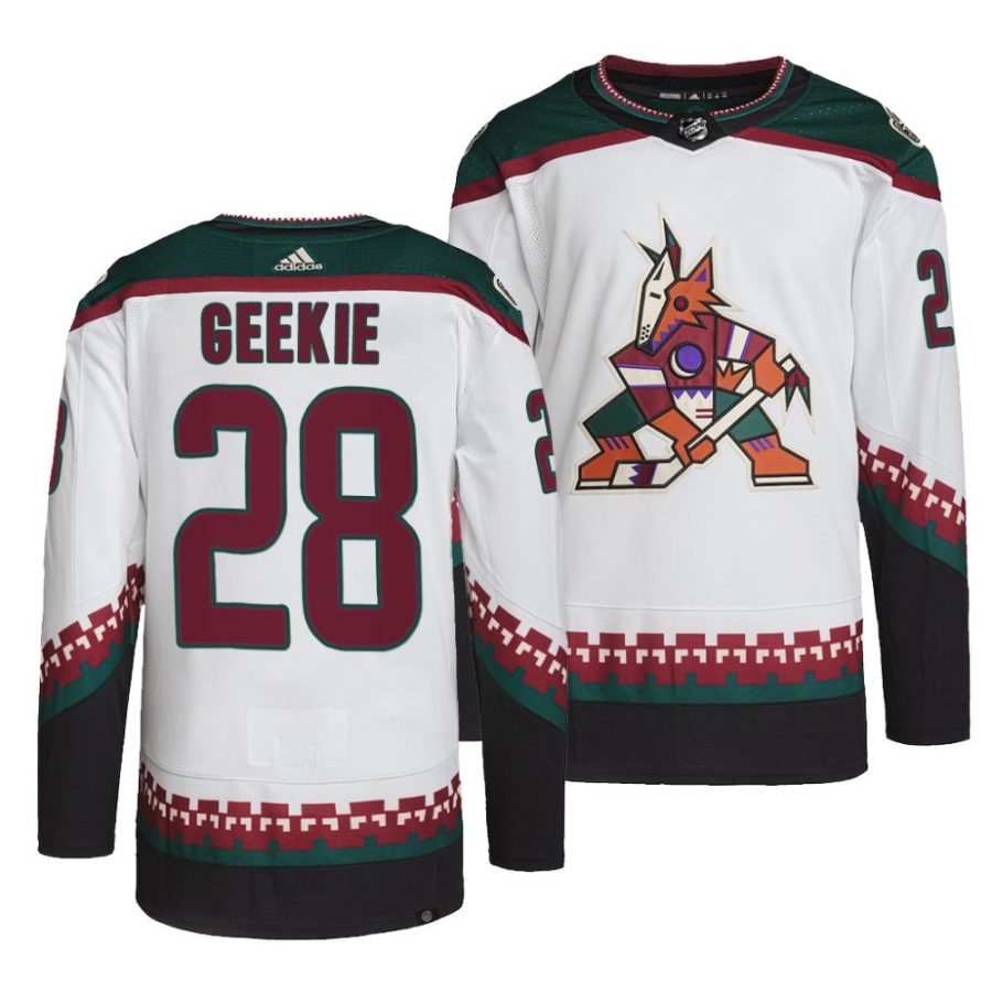 conor geekie coyotes away white primegreen authentic men jersey scaled