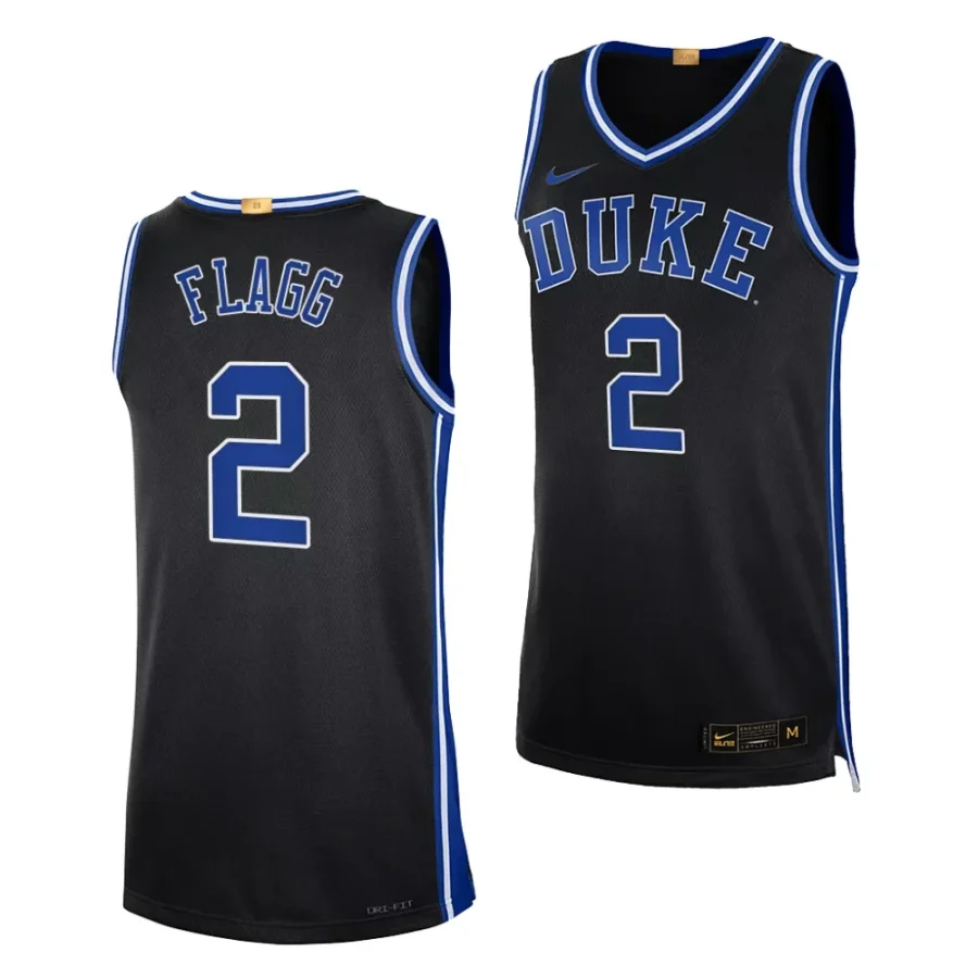 cooper flagg duke blue devils blackcollege basketball limitedmen jersey scaled