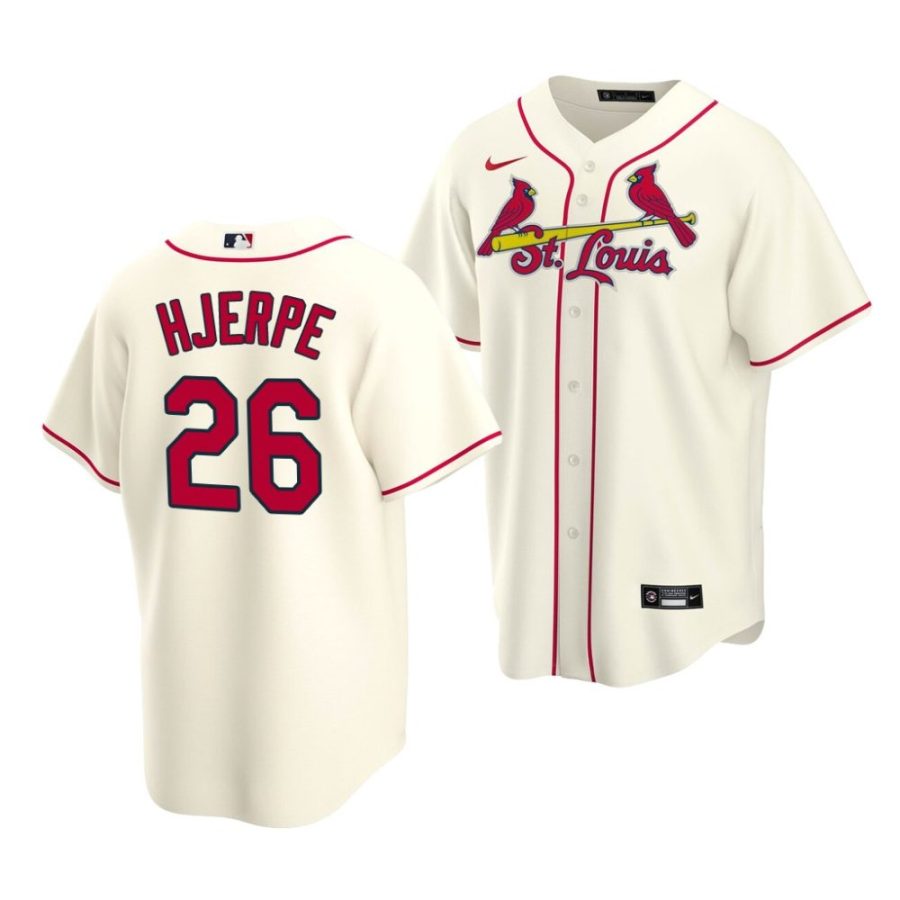 cooper hjerpe cardinals alternate 2022 mlb draft replica cream jersey scaled