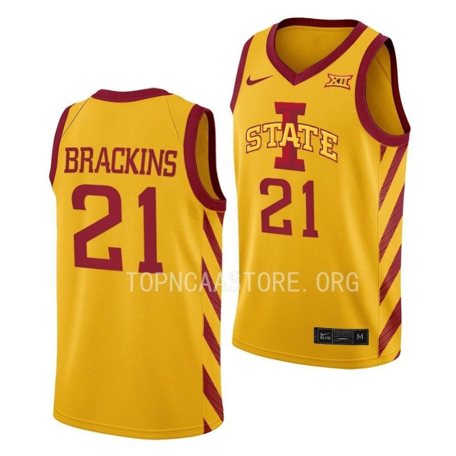 craig brackins iowa state cyclones college basketball gold jersey scaled