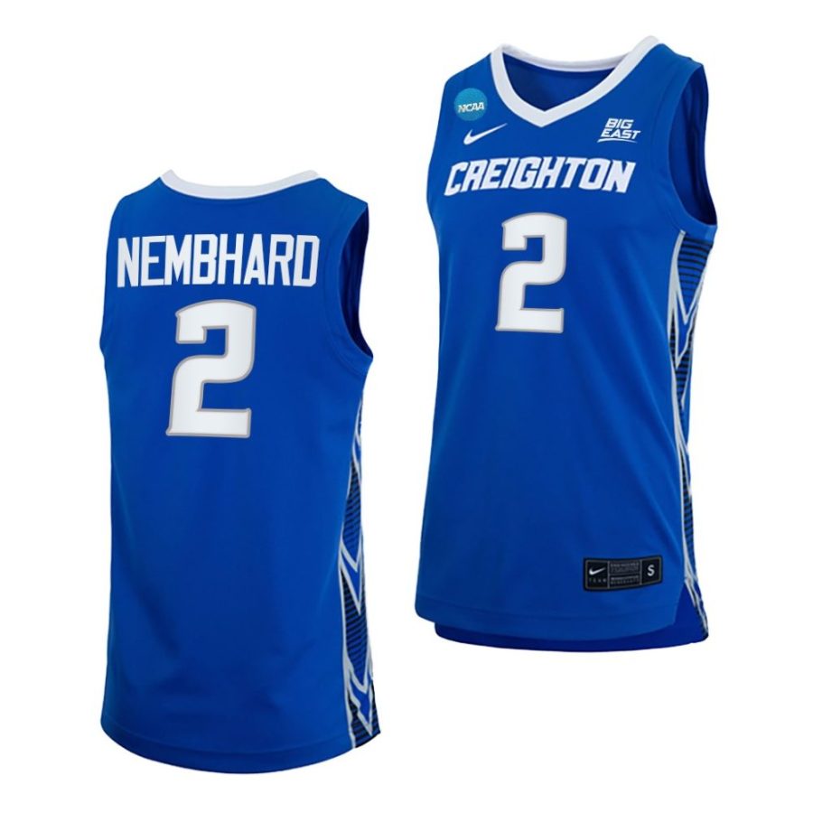 creighton bluejays ryan nembhard 2023 ncaa march madness mens basketball blue jersey scaled