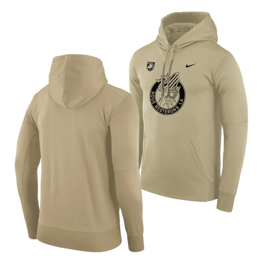 crest gold 2023 rivalry collection army black knights hoodie scaled