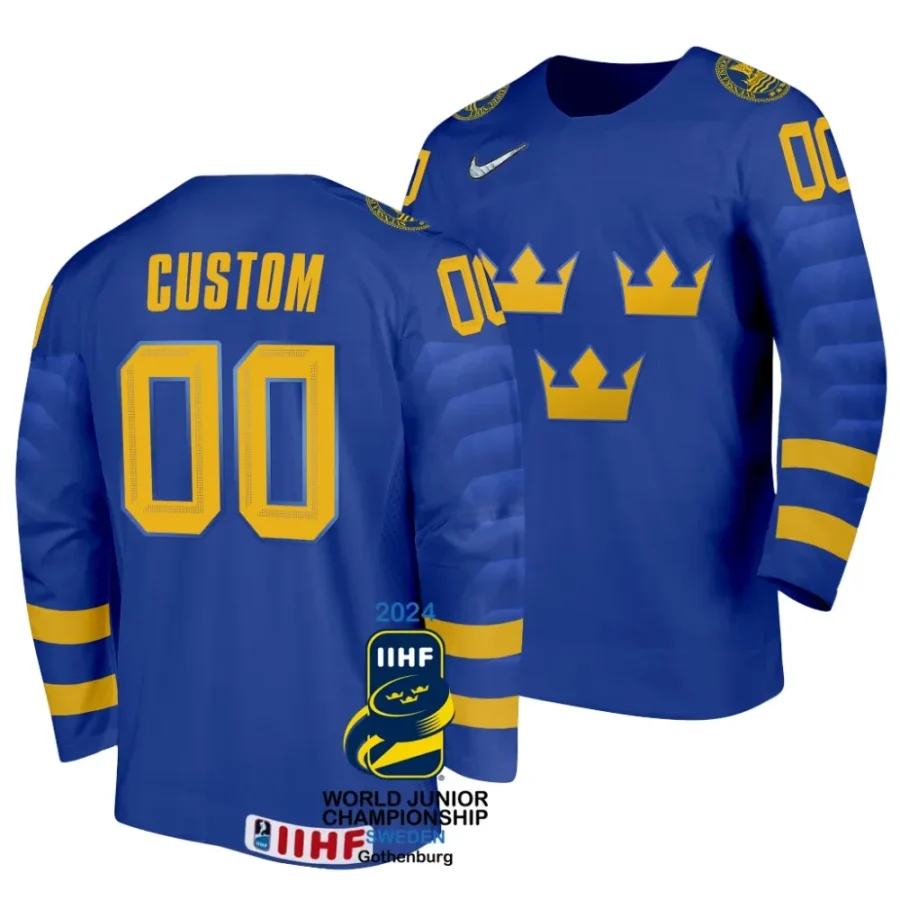 custom 2024 iihf world junior championship white jersey scaled