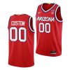 custom arizona wildcats 2022 23college basketball red jersey scaled