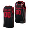 custom black 2022 ncaa march madness 75th basketball jersey scaled