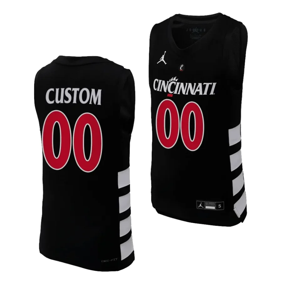 custom black college basketballreplica cincinnati bearcats jersey scaled