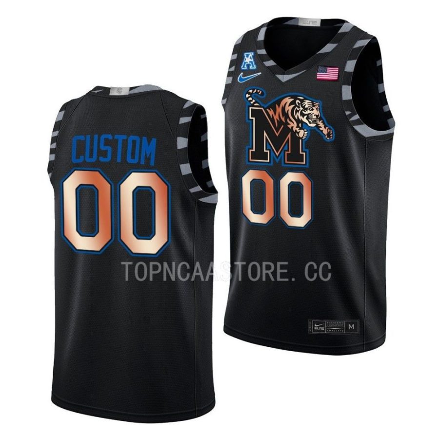 custom black copper college basketball jersey scaled