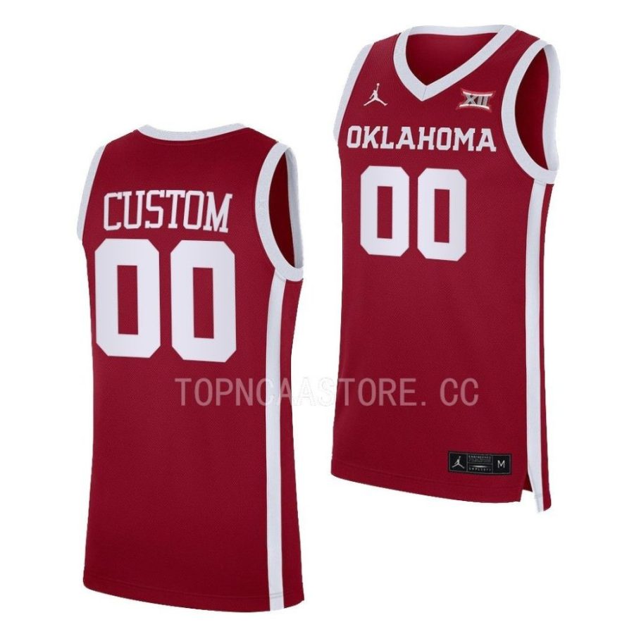 custom crimson away basketball 2022 23replica jersey scaled