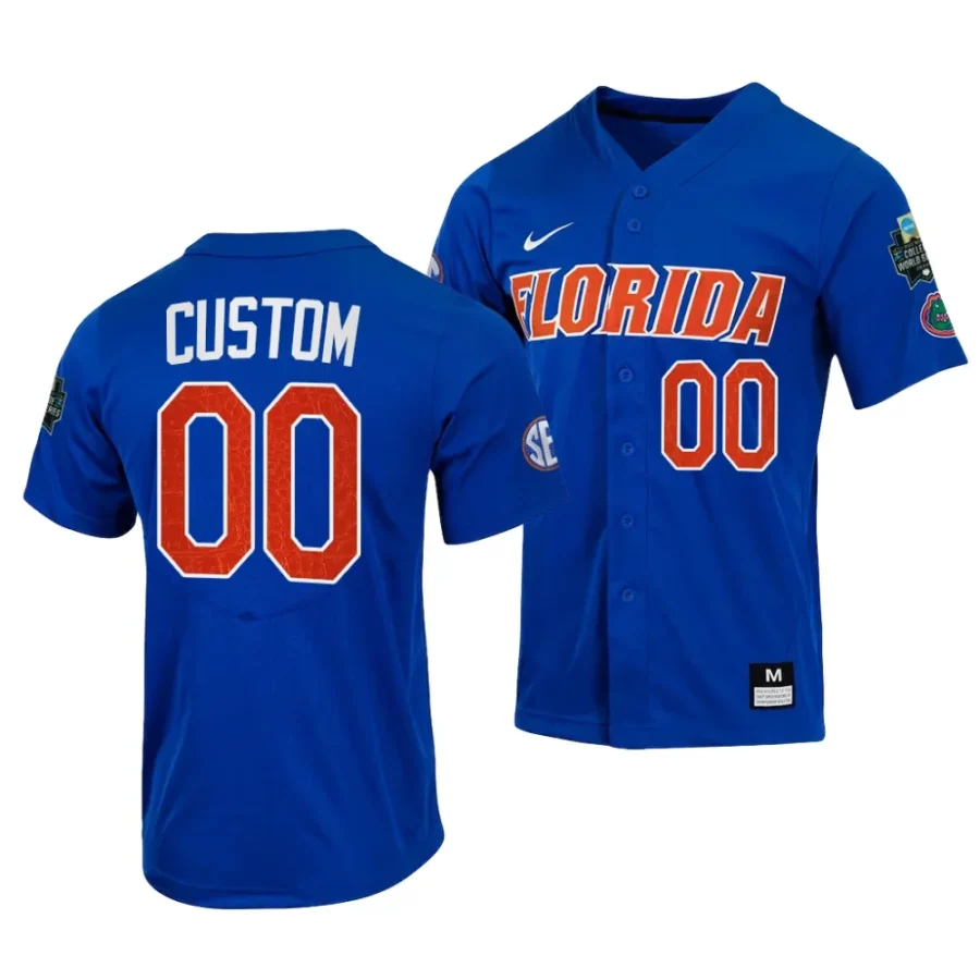 custom florida gators 2023 college world series menncaa baseball jersey scaled